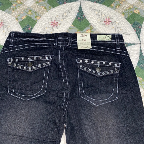 KABA JEANS Capri size 13 - Picture 4 of 9